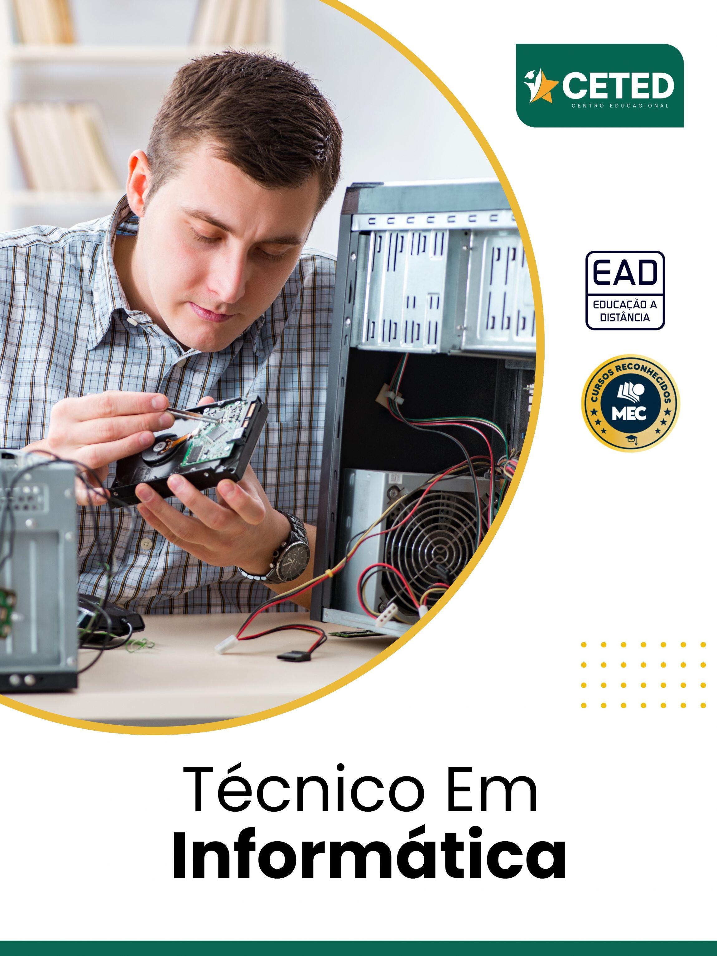 Curso Técnico em Informática EAD | CETED - de R$197,00 a R$1.164,00