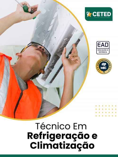 Curso Técnico em Refrigeração e Climatização EAD | Ceted - de R$197,00 ...