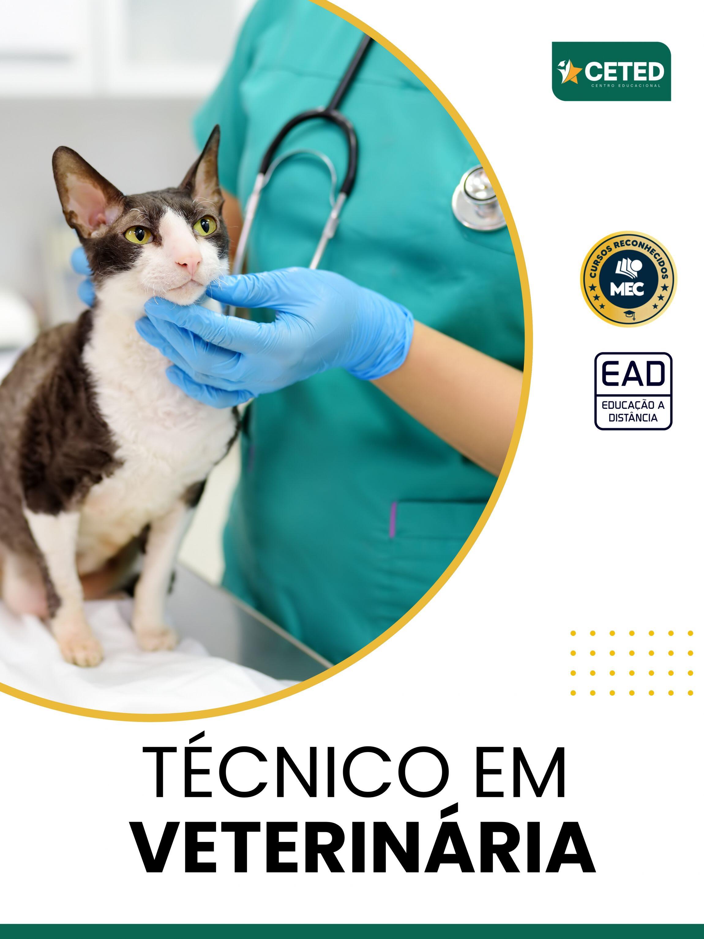 Técnico em Veterinária Ead | Ceted Educacional - de R$127,00 a R$1.164,00