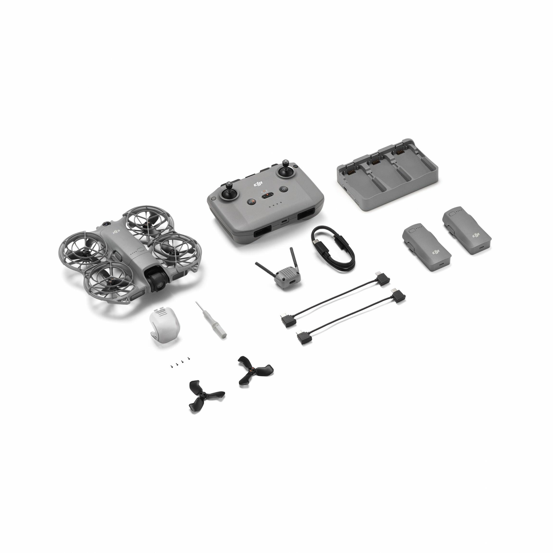 NanoDiva II for you セット Drone DJI Neo 2 Combo Fly More (com controle) (ANATEL) (DJI071