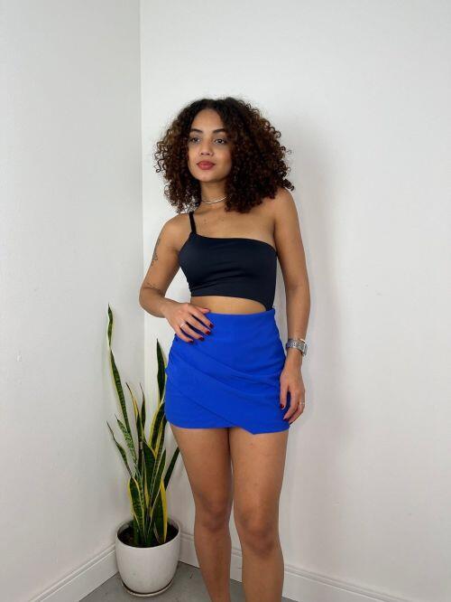 SHORT SAIA DRAPEADO MONTARIA