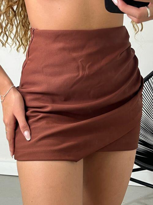SHORT SAIA DRAPEADO MONTARIA