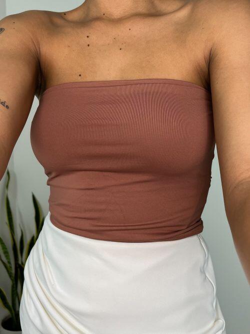 CROPPED FAIXA POLIAMIDA
