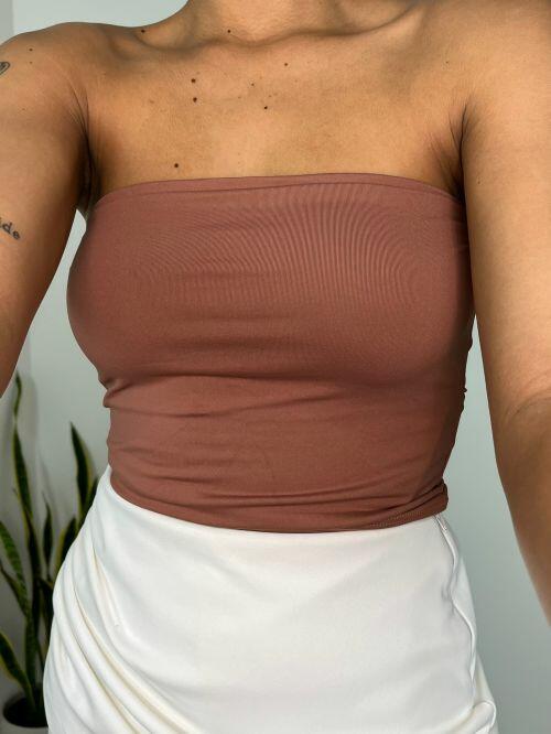 CROPPED FAIXA POLIAMIDA