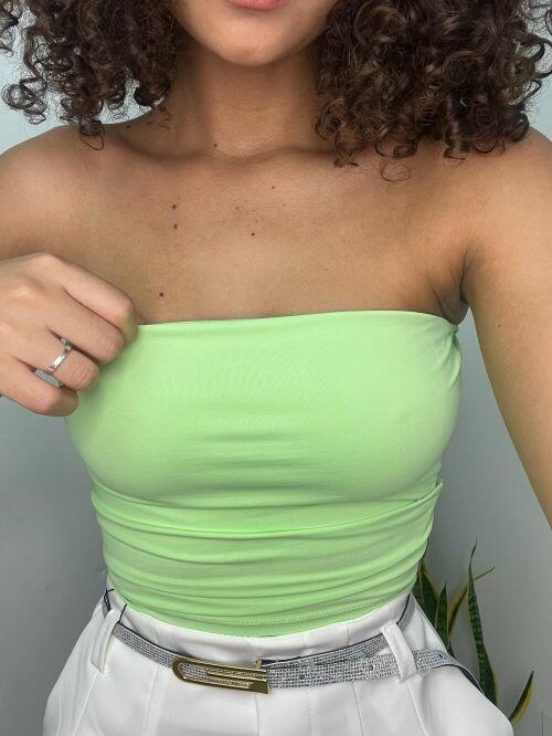 CROPPED FAIXA POLIAMIDA