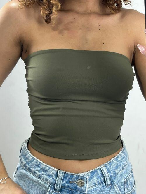 CROPPED FAIXA POLIAMIDA