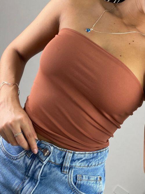 CROPPED FAIXA POLIAMIDA