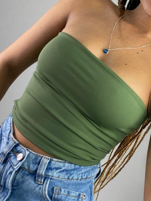 CROPPED FAIXA POLIAMIDA