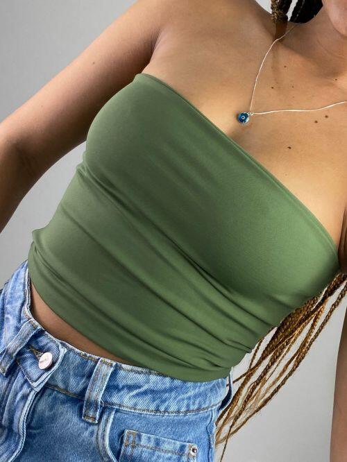 CROPPED FAIXA POLIAMIDA