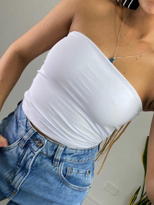 CROPPED FAIXA POLIAMIDA