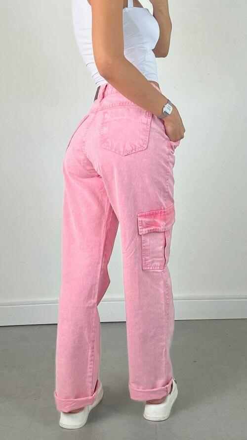 WIDELEG CARGO JEANS