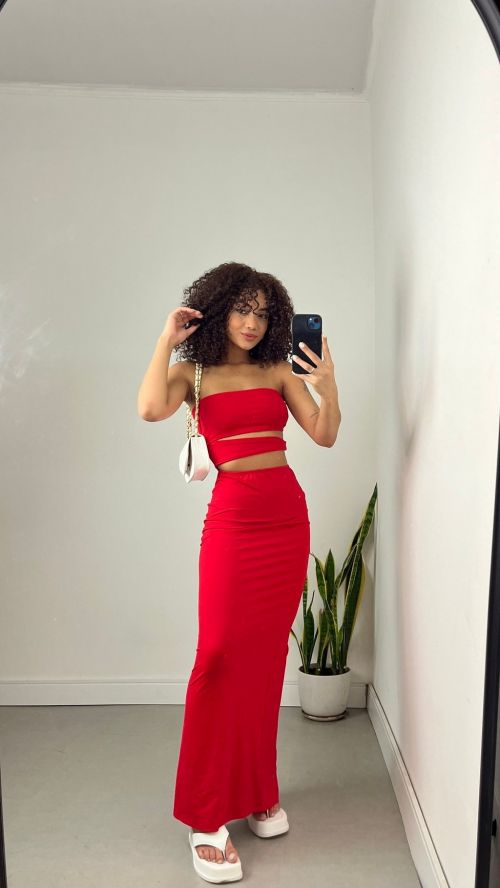 VESTIDO VERANO RECORTES