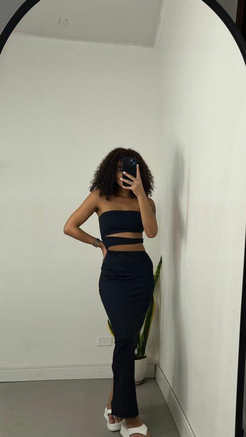 VESTIDO VERANO RECORTES