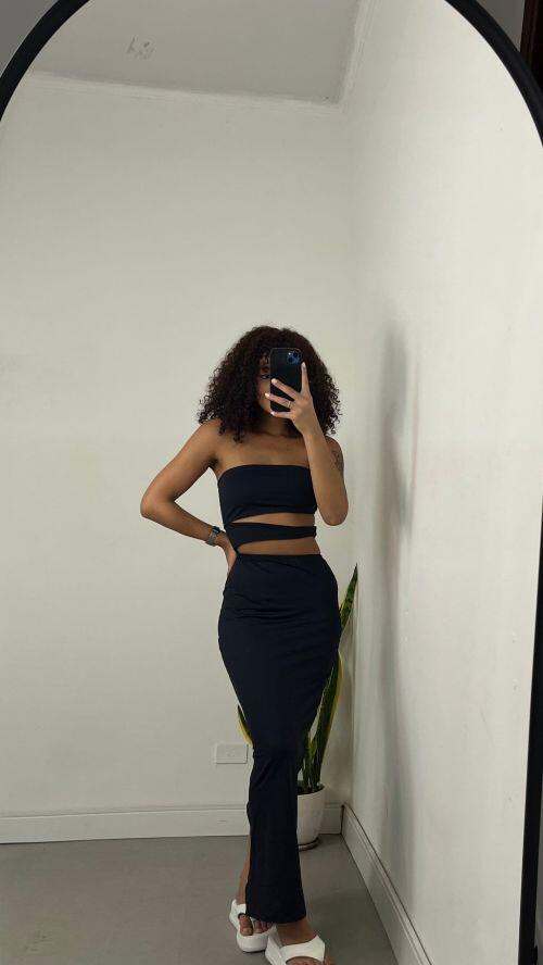 VESTIDO VERANO RECORTES