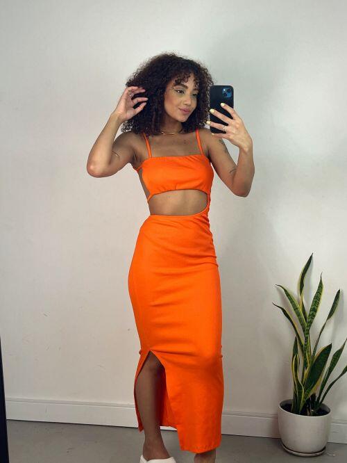 VESTIDO MIDI RIBANA LIZ