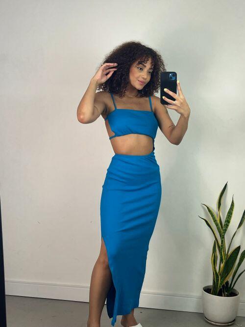 VESTIDO MIDI RIBANA LIZ