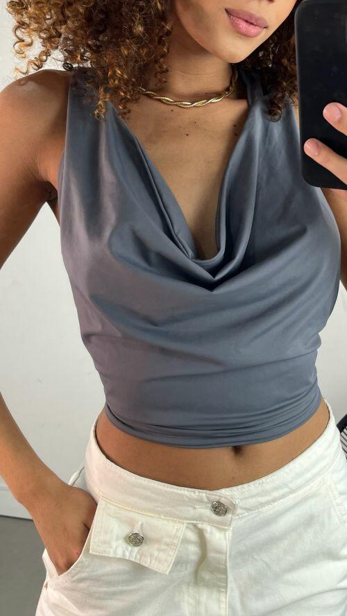 BLUSA GEORGINA CAPUZ