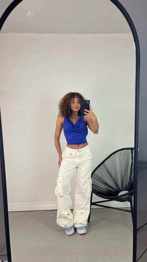 BLUSA GEORGINA CAPUZ