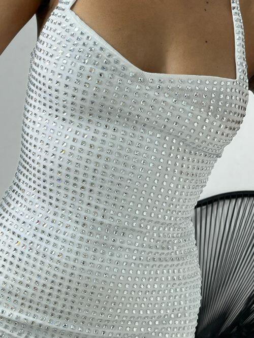 VESTIDO STRASS