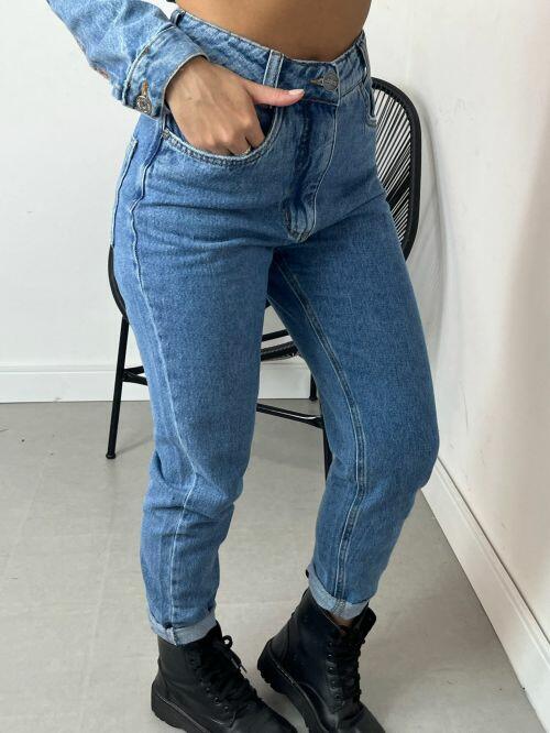 CALÇA JEANS MOM VERSACE