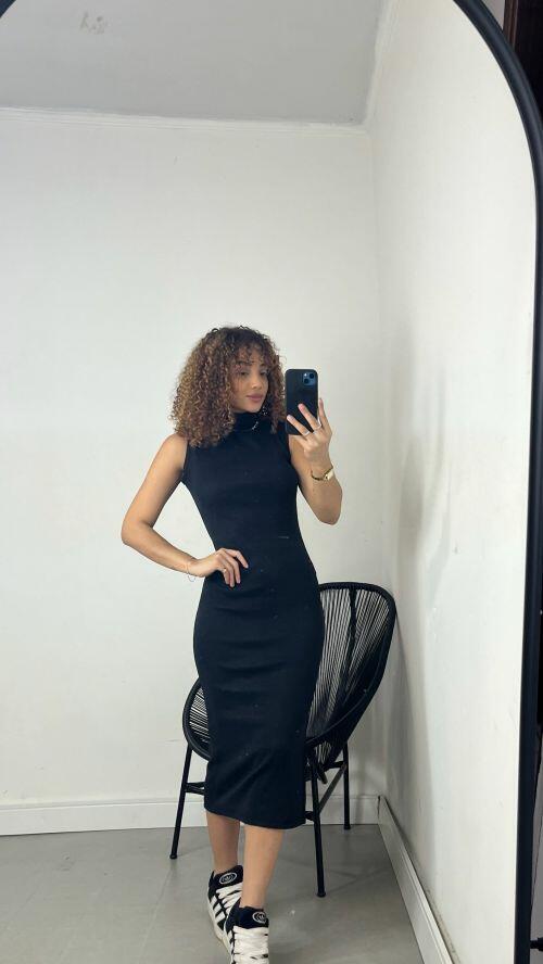 VESTIDO MIDI RIBANA