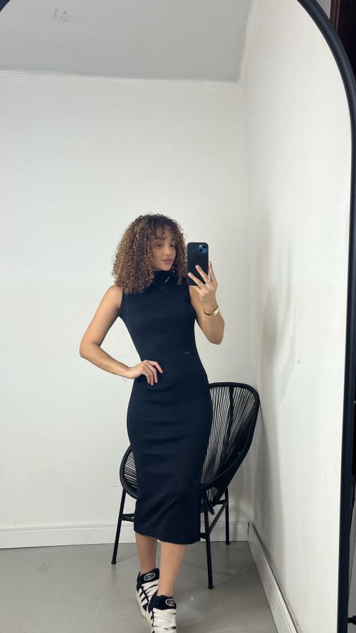 VESTIDO MIDI RIBANA