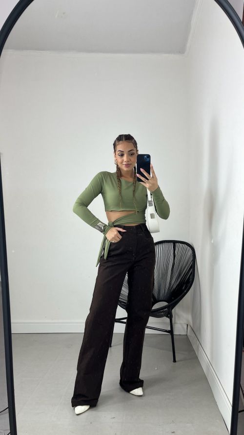 CROPPED SARAH AMARRAÇÃO LATERAL