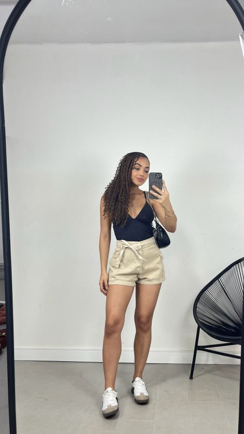 CROPPED POLIAMIDA DRAPEADO FLAVIA