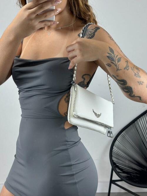 VESTIDO CURTO POLIAMIDA LOREN