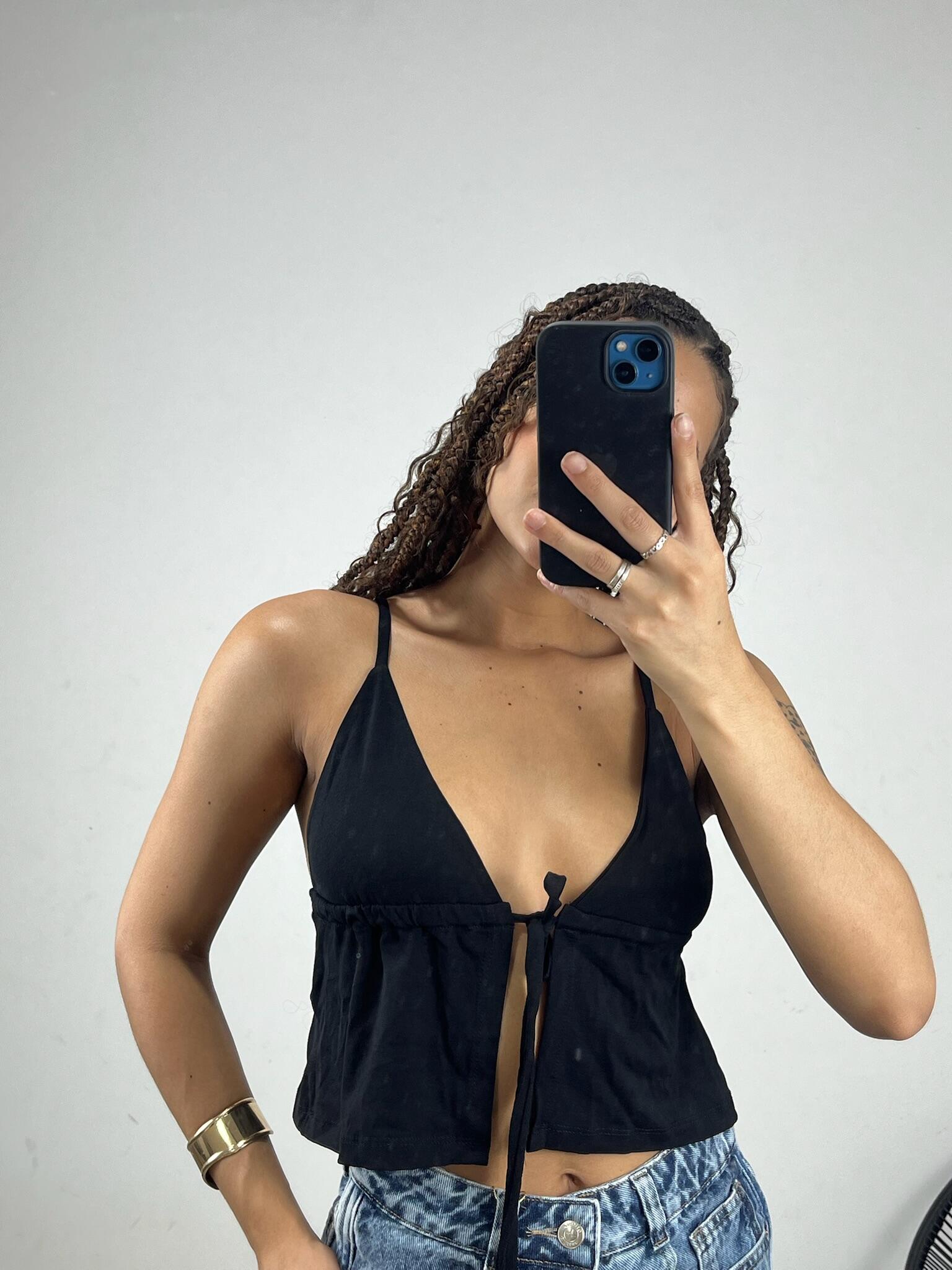 CROPPED LIAH LAÇO