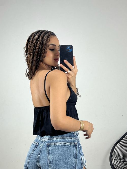 CROPPED LIAH LAÇO
