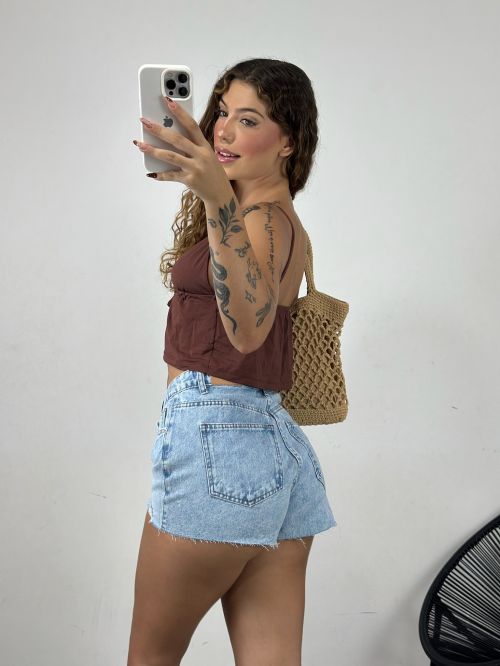 CROPPED LIAH LAÇO