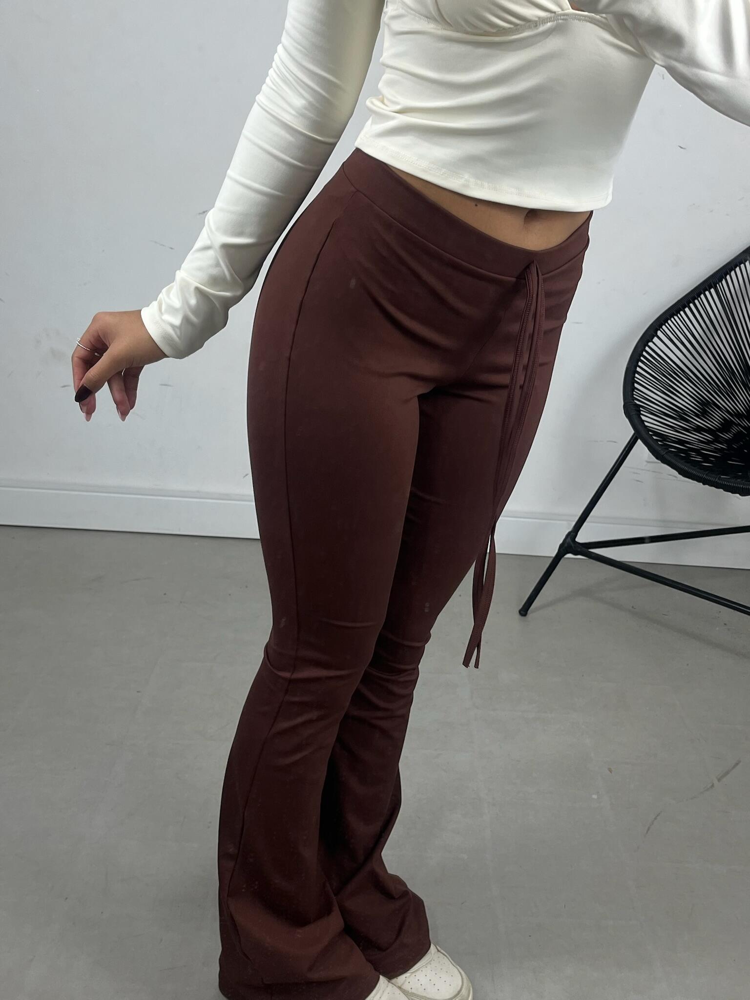 CALÇA FLARE POLIAMIDA