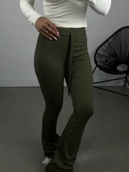 CALÇA FLARE POLIAMIDA