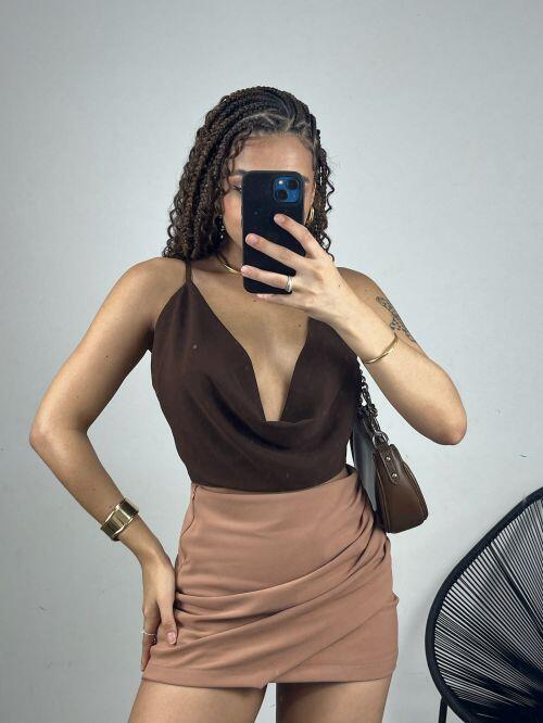 CROPPED CHIFFON PATRICIA