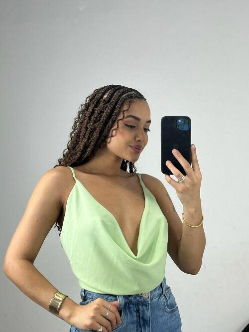 CROPPED CHIFFON PATRICIA