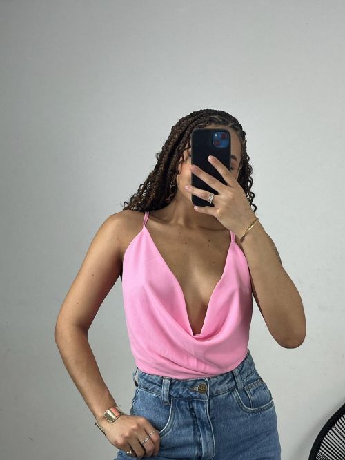 CROPPED CHIFFON PATRICIA