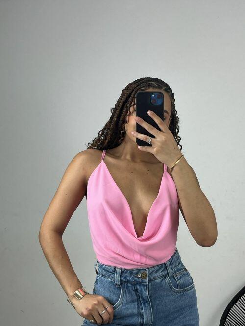 CROPPED CHIFFON PATRICIA