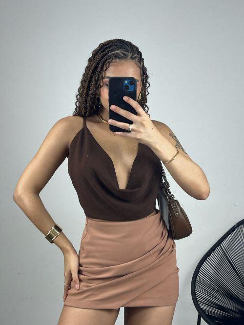 CROPPED CHIFFON PATRICIA
