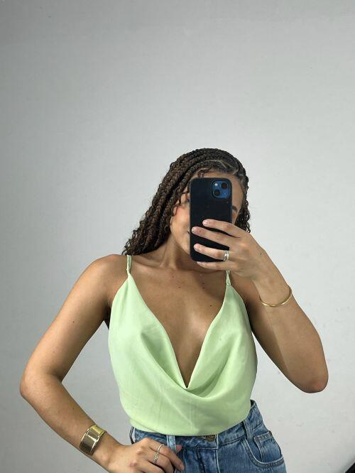 CROPPED CHIFFON PATRICIA