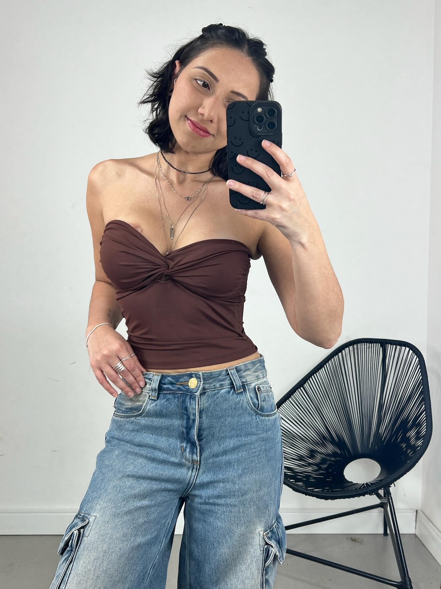 CROPPED STACY POLIAMIDA