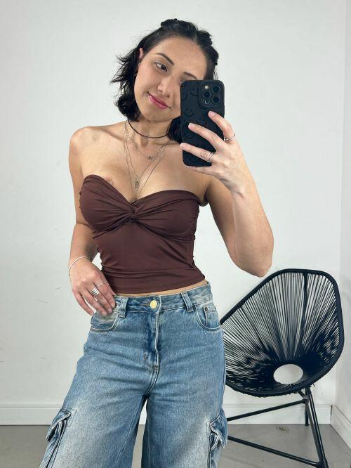 CROPPED STACY POLIAMIDA