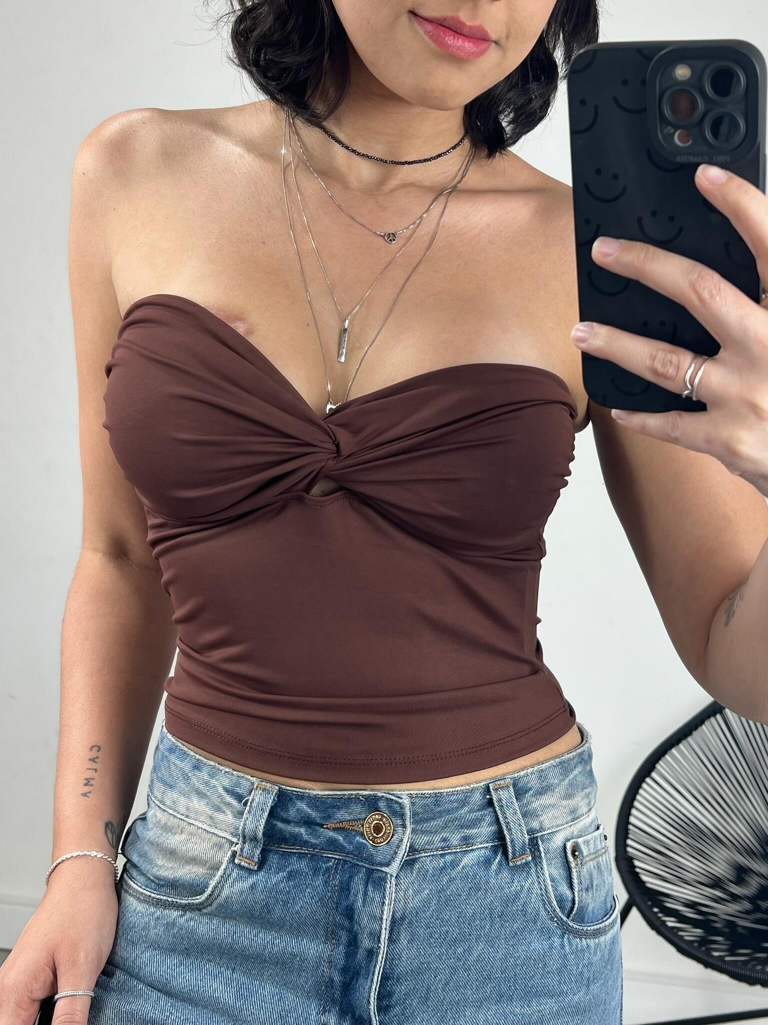 CROPPED STACY POLIAMIDA