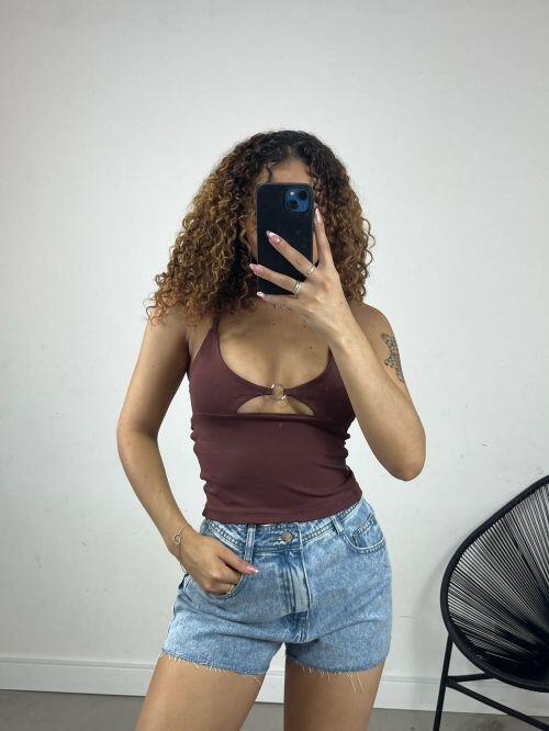 CROPPED POLIAMIDA VIVI