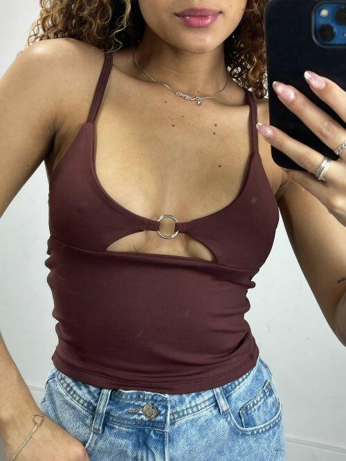 CROPPED POLIAMIDA VIVI