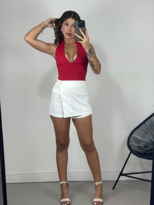 SHORT SAIA JOLIE ALFAITARIA BOLSO