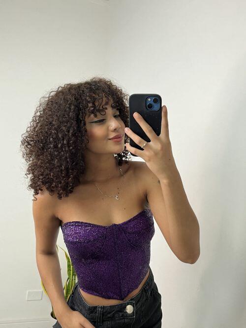 CORSELET ANGEL - Vermelho