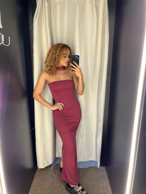 VESTIDO CLARICE DRAPEADO LATERAL