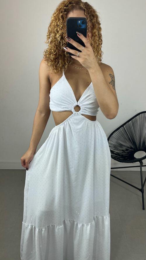 VESTIDO LONGO STRASS ARGOLA