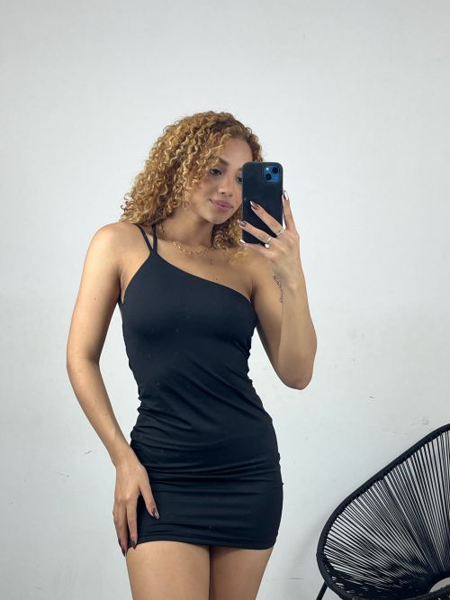 VESTIDO NAY NULA MANGA DUAS ALÇAS